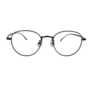 New Designer Factory Retro Round Titanium Unisex Glasses