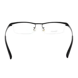 Factory Custom Retro Half Frame Ultra-light Titanium Glasses