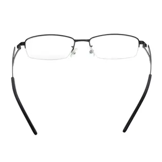 New Designer Half Frame Custom Logo Titanium Optical Frame