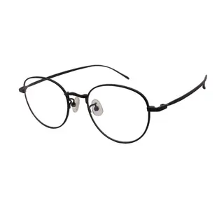 New Designer Factory Retro Round Titanium Unisex Glasses