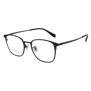 Classic Brand Retro Anti Blue Light Black Titanium Glasses