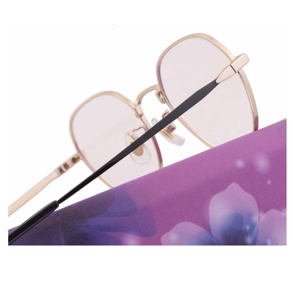 Retro Fashion Custom Logo Optical Titanium Eyeglasses Frame