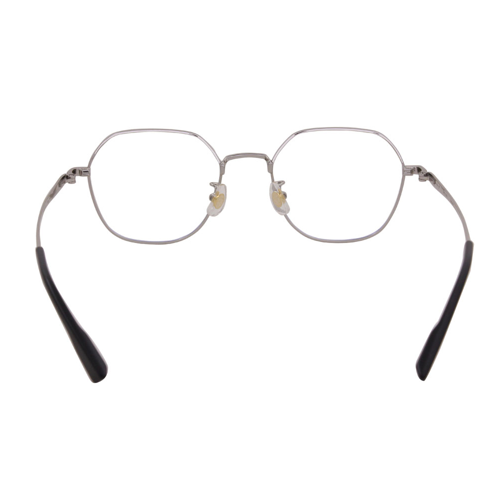 Retro Fashion Custom Logo Titanium Optical Frame for Men