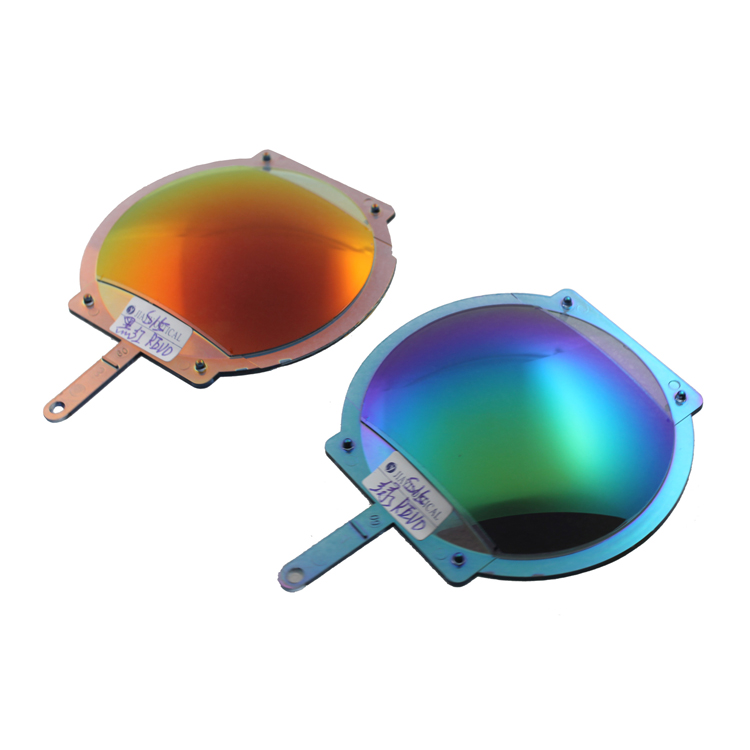Green Mirror Uncut Polarized Polycarbonate Sunglasses Lenses