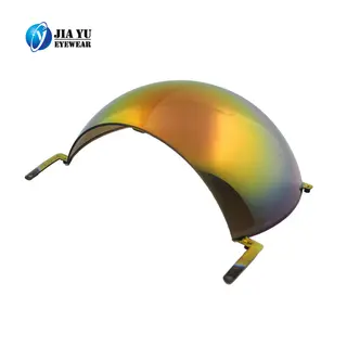 Sports Polycarbonate Sunglasses Lens, One Piece, Interchangeable