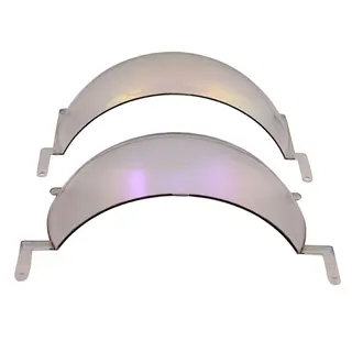 Custom One Piece Mirror PC Photochromic Sunglasses Lens