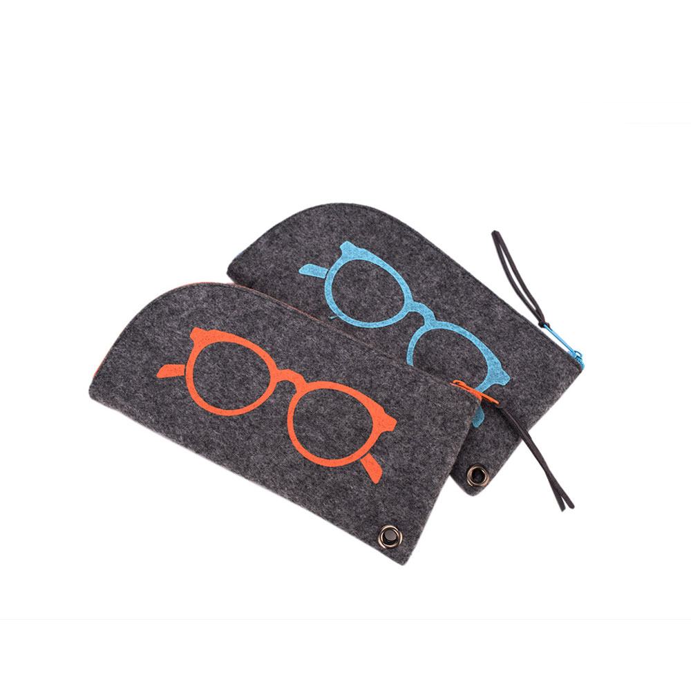 Wholesale Custom Printing Logo Microfiber Sunglasses Pouch