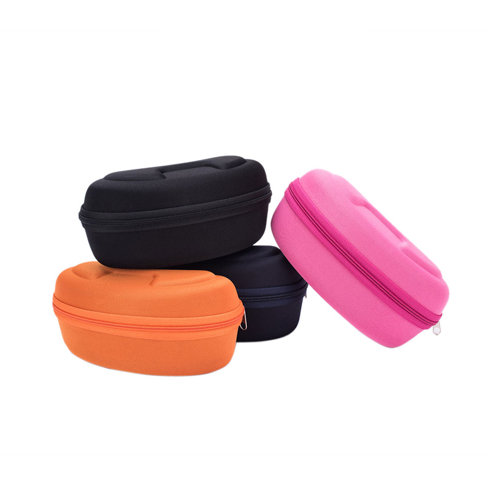High Quality Custom Patterned Zipper EVA Sunglasses Cases