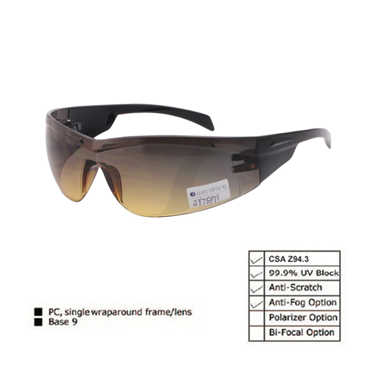 Anti Fog CSA Z94.3 Polycarbonate Safety Glasses,Work Safety Glasses - Jiayu