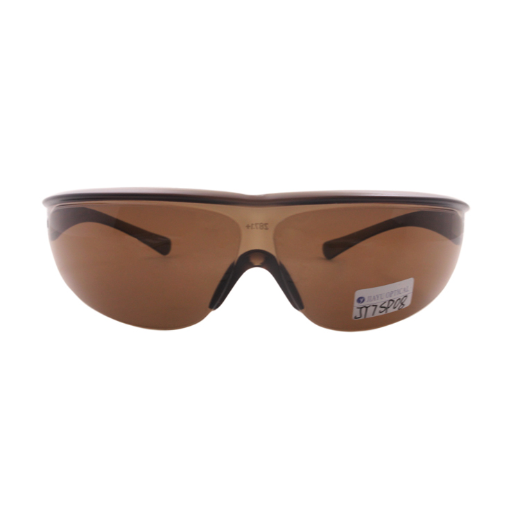 Anti Scratch Soccer Sports Single Piece Brown Lab Z87 Safety Glasses