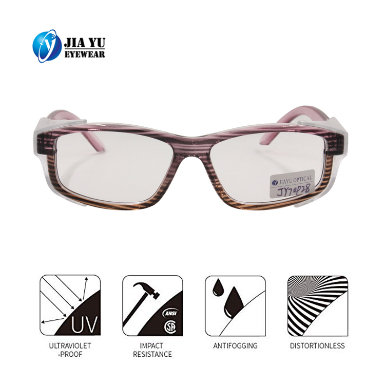 Anti-Slip On Protective PC Side Shields Fits Safety Eyeglasses Frames For Work