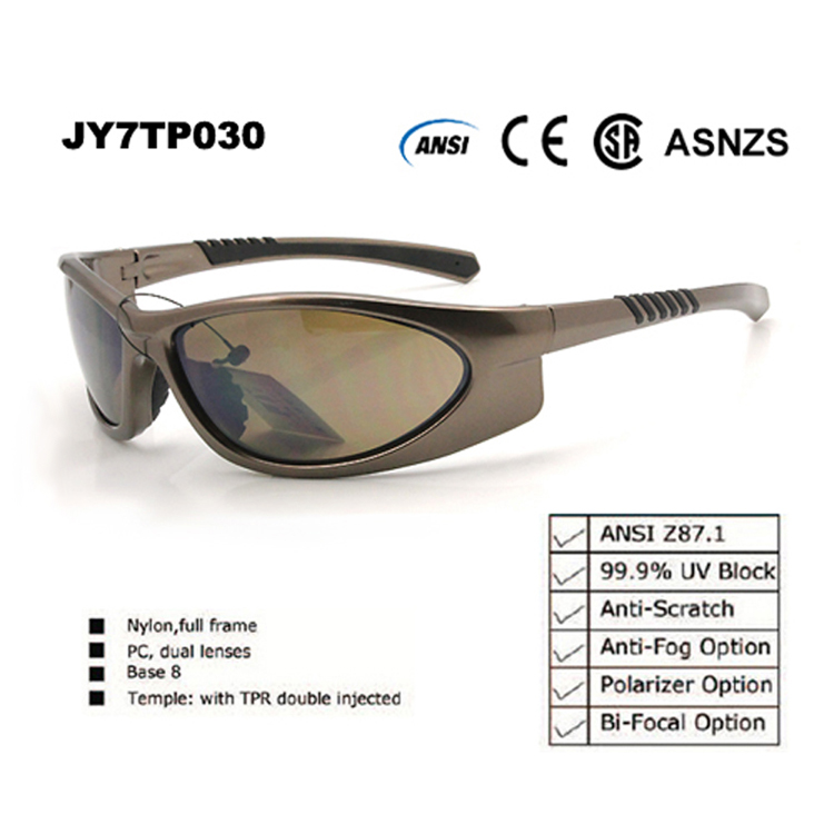 Anti-fog UV Block z87.1 Good Eye Protection Safety Glasses Polarized