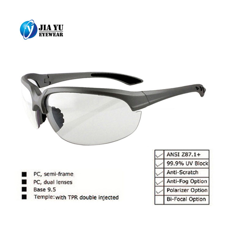 Designer Industrial ANSI Z87.1  Anti Scratch Polarized En166 Safety Glasses