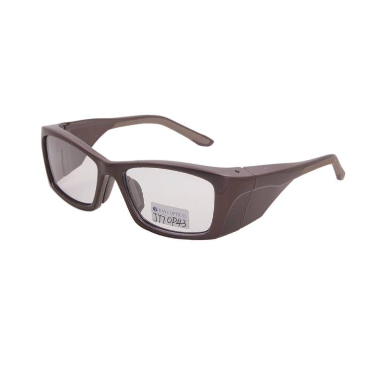 Fashion Custom Logo Windproof Optical with Side Protection Frames Safety Glasses Factory