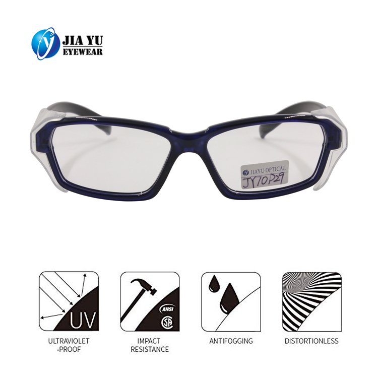 Newest Designer Easy Removeable Replace Side Shields Optical Prescription Frames Safety Glasses