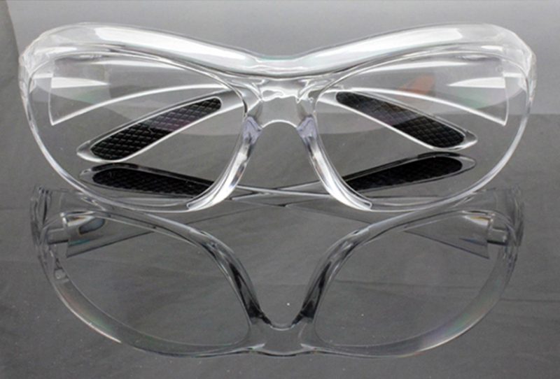 Wholesale Clear Side Shield Anti Splash and Liquid Industrial Dustproof Safety Glasses EN166