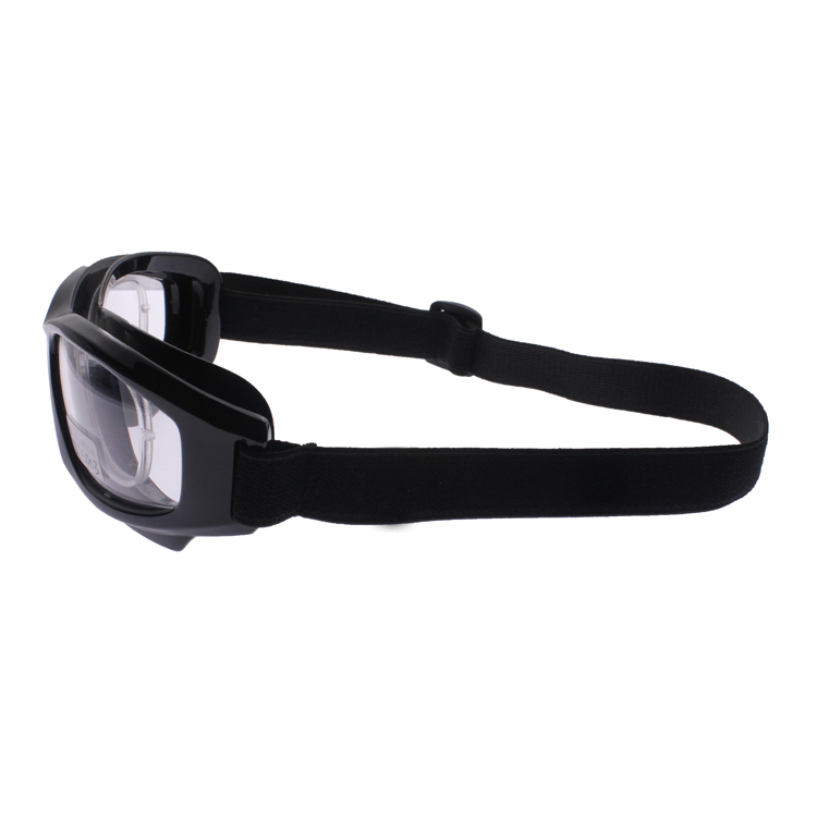 Military Safety Goggles, Bulletproof, Black, Anti-fog, TPU Frame