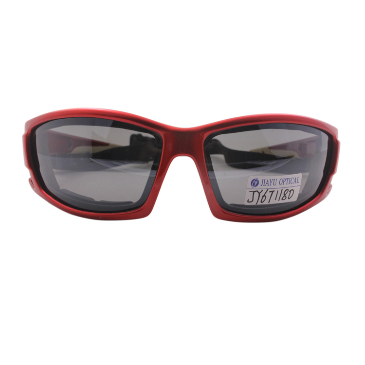 CE FDA Approved Sunglasses Custom Logo Outdo Cycling Sport Safety Glasses with Strap