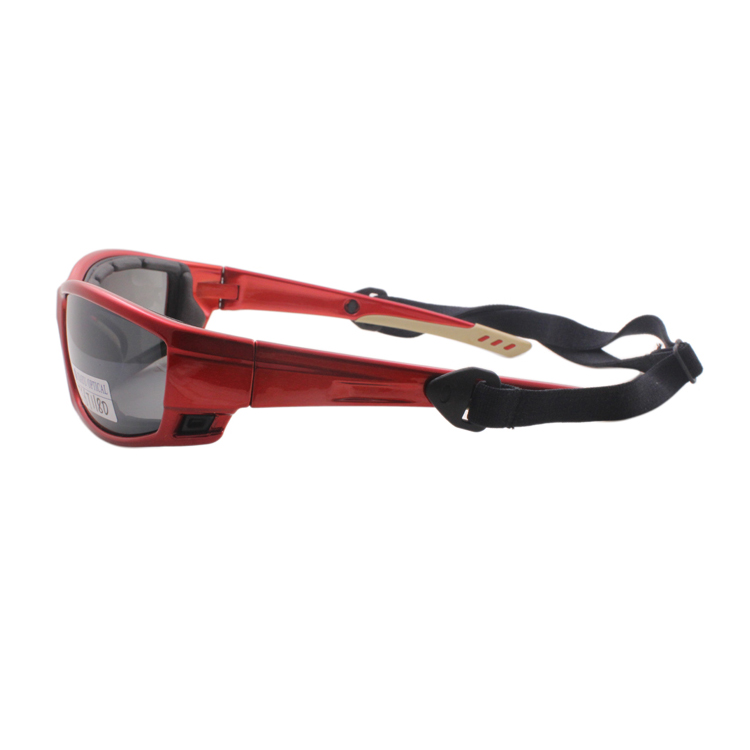 CE FDA Approved Sunglasses Custom Logo Outdo Cycling Sport Safety Glasses with Strap