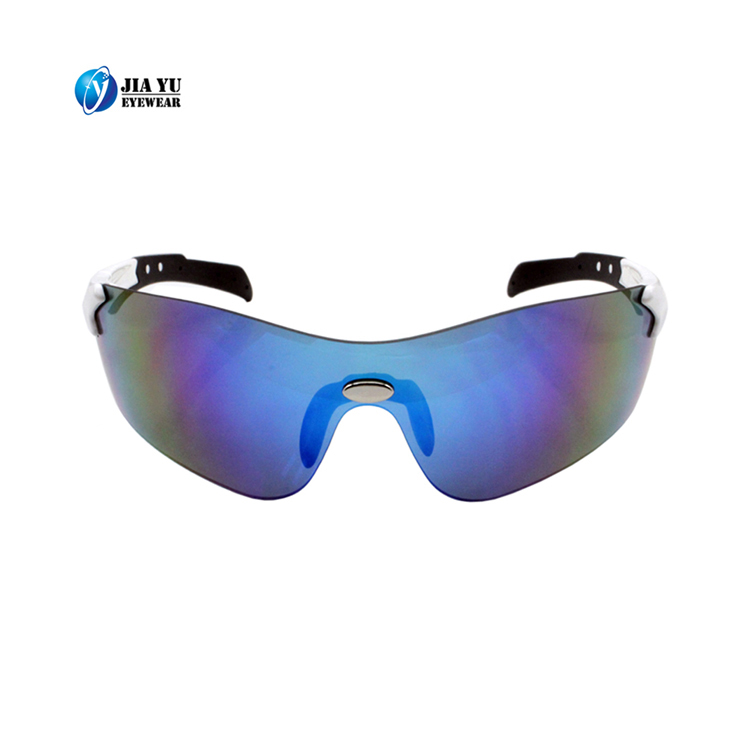 CE UV400 Protective Wholesale One Piece Lens Anti-fog Sport Safety Sunglasses For Men