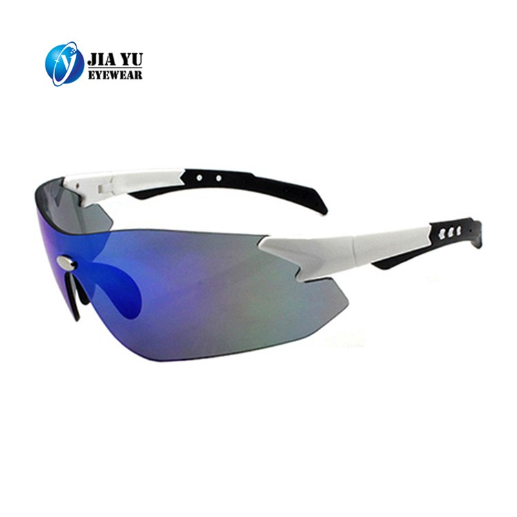 CE UV400 Protective Wholesale One Piece Lens Anti-fog Sport Safety Sunglasses For Men
