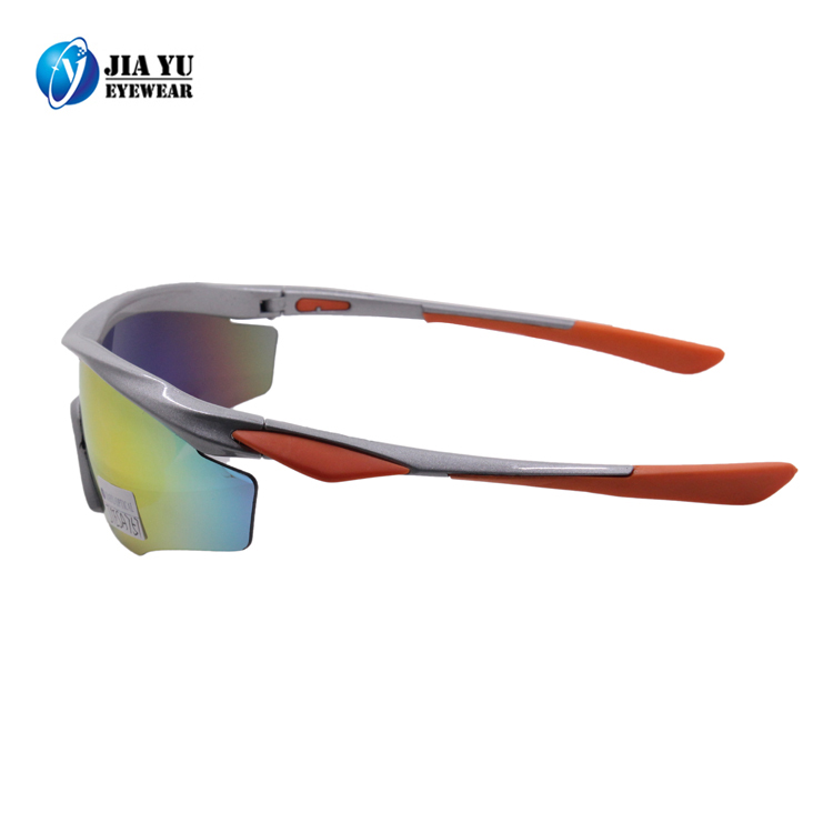 Custom Mirror Interchangeable Lens Sunglasses Sport for Bike Riding Safety Sunglasses