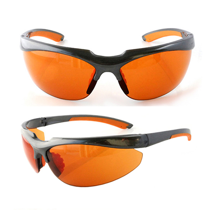 High Quality Outdoor Bicycle Safety Glasses with TPR Double Injected Sports Protective Safety Sunglasses