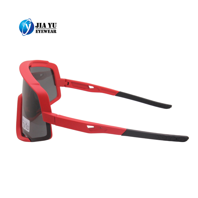 New Designer Red Safety Glasses Rubber Nose Pad  Anti Scratch Sport Cycling Safety Sunglasses