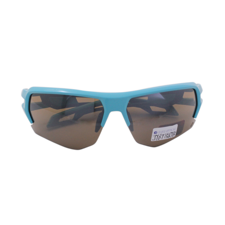 Protection Safety Blue Color Eyeglasses Half Frame Sun Glasses Sunglasses Sport Cycling