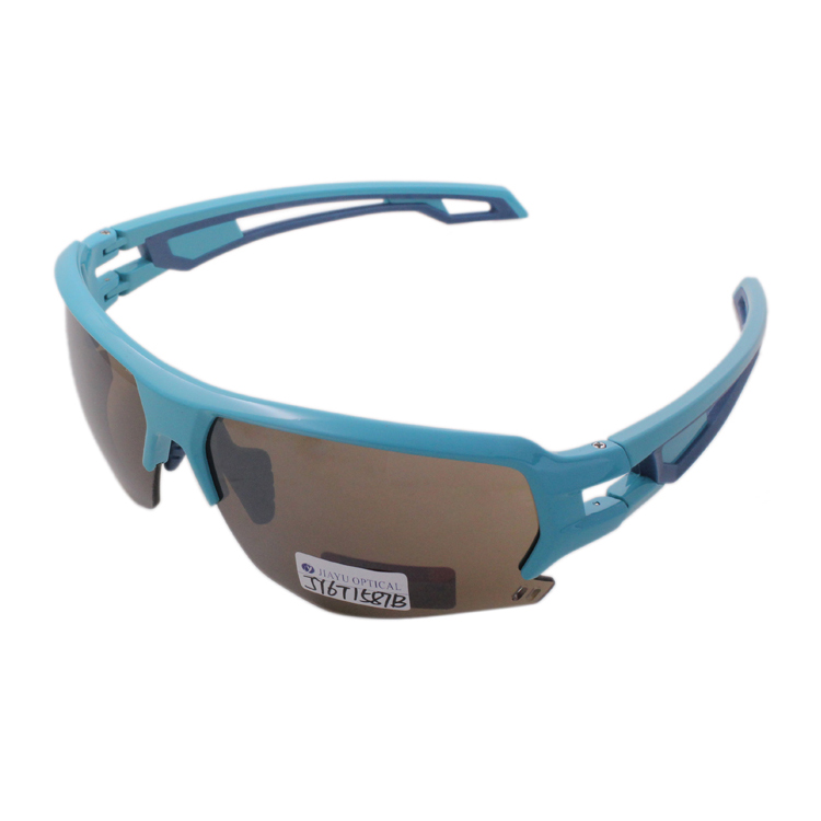 Protection Safety Blue Color Eyeglasses Half Frame Sun Glasses Sunglasses Sport Cycling