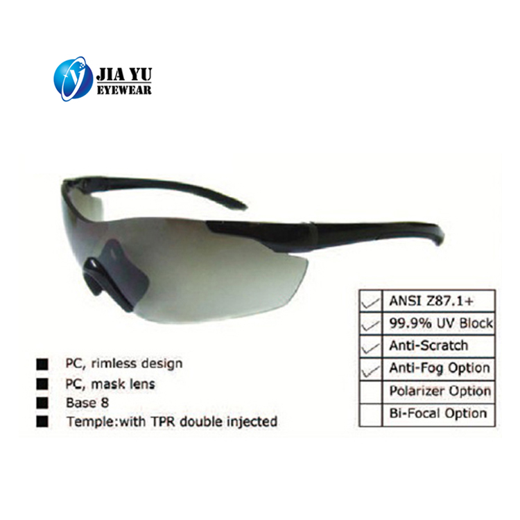 Sports Safety Glasses ANSI Z87.1  Anti Scratch Anti Impact Work Safety Glasses