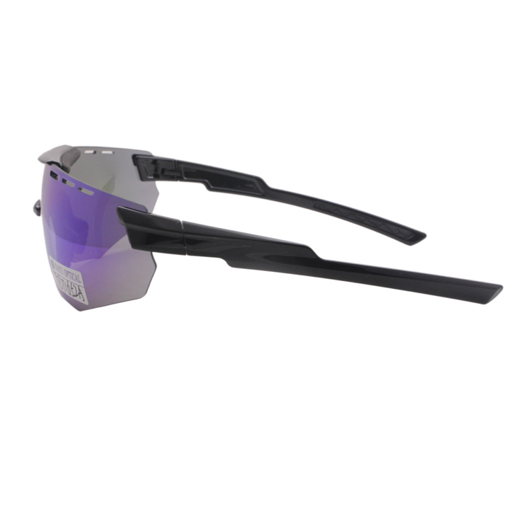 Wholesale Custom Anti Scratch CE FDA Approved One Piece Protection Sports Safety Sunglasses