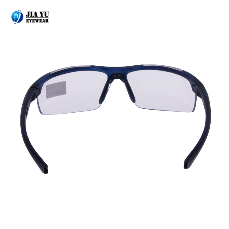 Wholesale Customized Logo Double Injection Cycling sports sunglasses Safety Glasses Bifocal