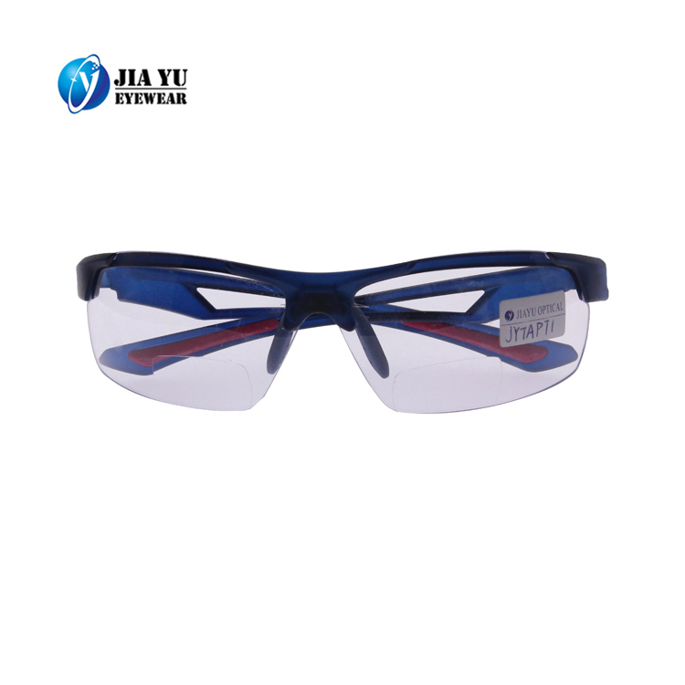 Wholesale Customized Logo Double Injection Cycling sports sunglasses Safety Glasses Bifocal