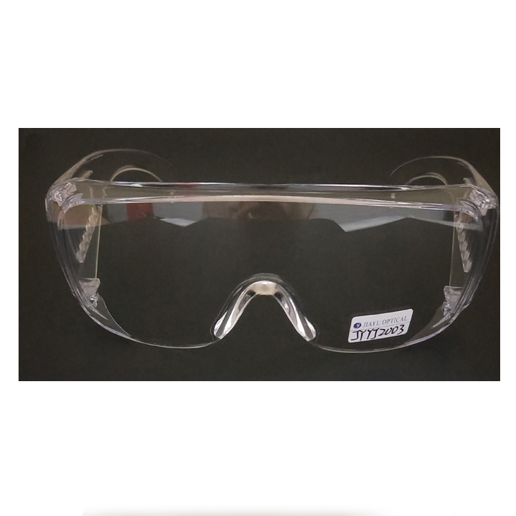 Anti impact Clear CE EN166 ANSI Z87.1  Protection Medical Anti Saliva  Anti Virus Safety Goggles