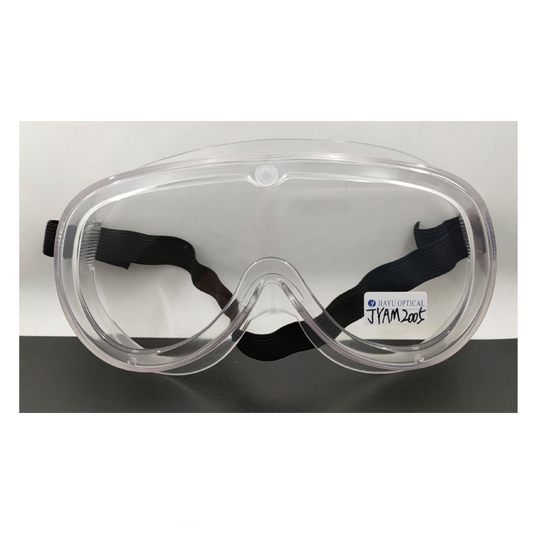 CE EN166 ANSI Z87.1 Anti Virus Anti Saliva Clear Safety Eye Protection Medical Safety Goggles