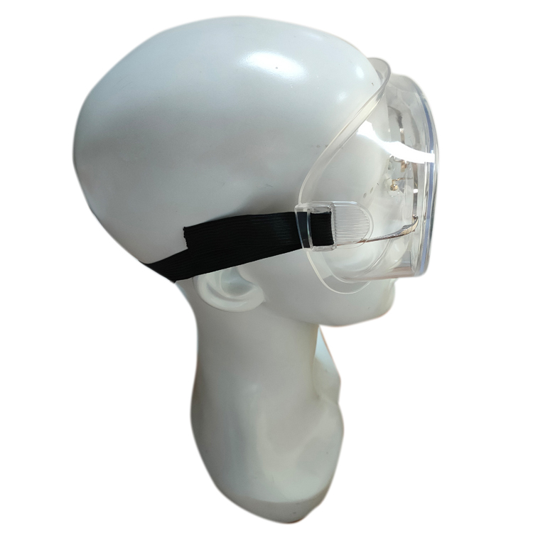 CE EN166 ANSI Z87.1 Anti Virus Anti Saliva Clear Safety Eye Protection Medical Safety Goggles