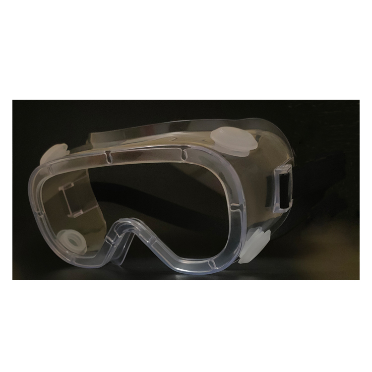 Medical Goggles EN166 PC Lenses Air Vents Anti Fog Anti Impact PVC Protective Goggles for Hospital