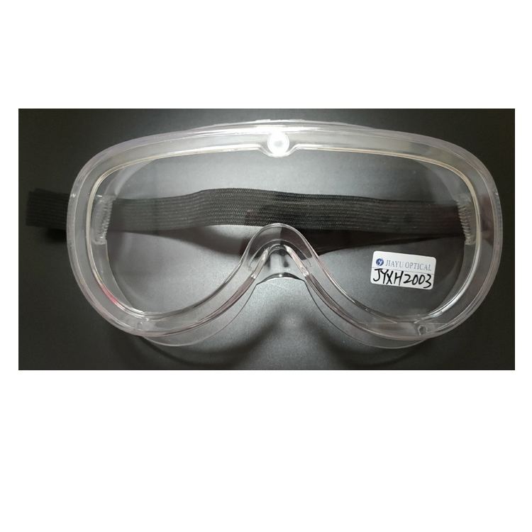 PC Lens Anti Impact Anti Fog Safety Glasses PVC Protective Ansi z87.1 Clear Medical Goggles