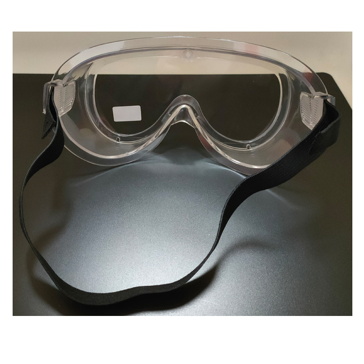 PC Lens Anti Impact Anti Fog Safety Glasses PVC Protective Ansi z87.1 Clear Medical Goggles