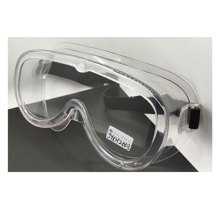 PC Lens Anti Impact Anti Fog Safety Glasses PVC Protective Ansi z87.1 Clear Medical Goggles