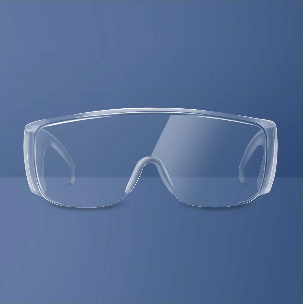 Safety Glasses Anti Virus Anti Saliva Clear PC Frame Anti Impact  Ansi z87.1 Medical Safety Goggles