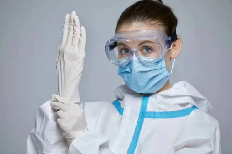 Safety Medical Eye Protection Goggles Anti Virus Anti Saliva Anti Fog Clear CE EN166 ANSI Z87.1