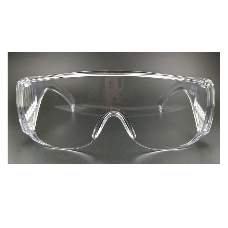 Wholesale Cheap and Clear Anti-scratch Industrial Protections Safety Glasses en166