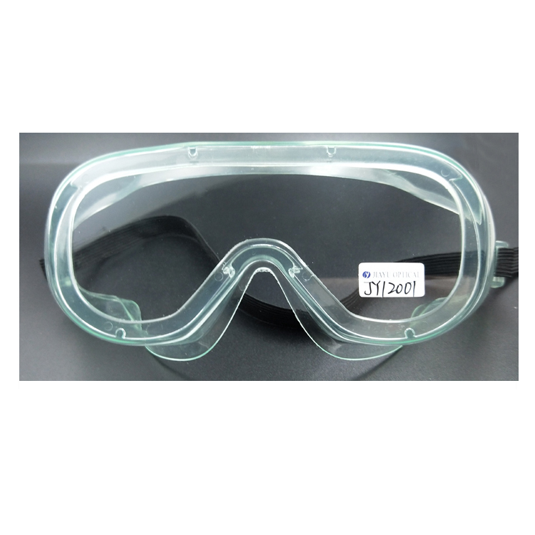 Wholesale Full Protective CE EN166 Anti Splash Green Clear Protective Medical Safety Glasses Anti Fog