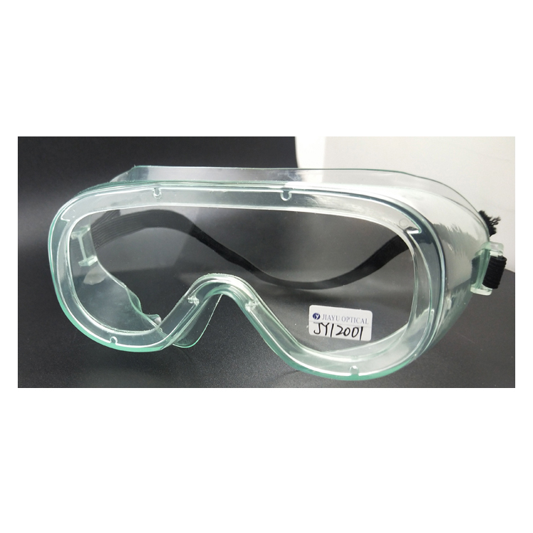 Wholesale Full Protective CE EN166 Anti Splash Green Clear Protective Medical Safety Glasses Anti Fog