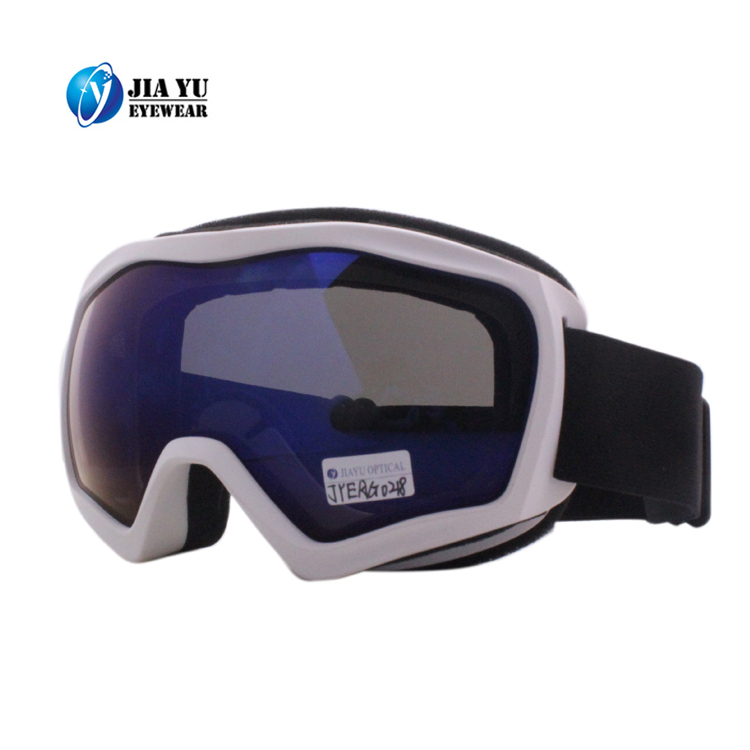 UV400 Anti-fog Windproof Mirror Double Lens Ski Goggles