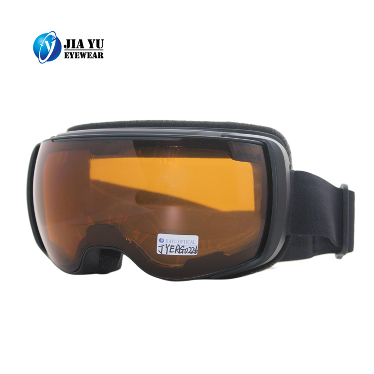 Double Lens Designer Brown Best Mirrored Snowboard Glasses Magnetic Ski Goggles