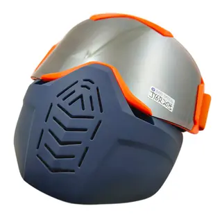 TPU Double PC Lenses CE Interchange Face Shield Ski Goggle