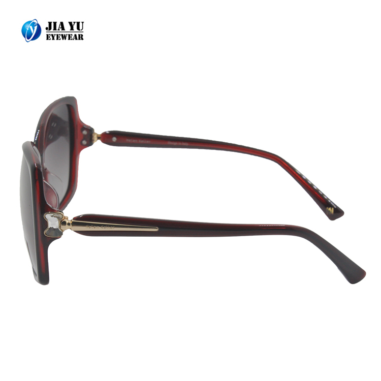 China Sunglass Manufacturers Wholesale Special Design Brand Handmade Sunglasses Acetate Glasses
